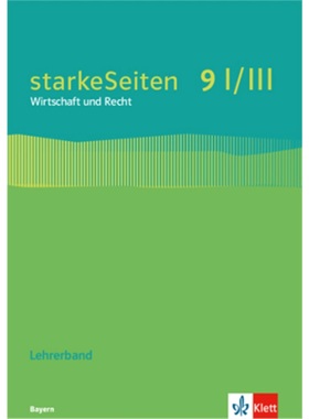 预订【德语】 starkeSeiten Wirtschaft und Recht 9 I/III. Ausgabe Bayern Realschule[9783120072935]