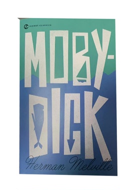 现货 白鲸 Moby-Dick (Signet Classics) 赫尔曼 麦尔维尔 进口英文原版书籍 世界经典名著小说 莫比迪克 Herman Melville外文书店