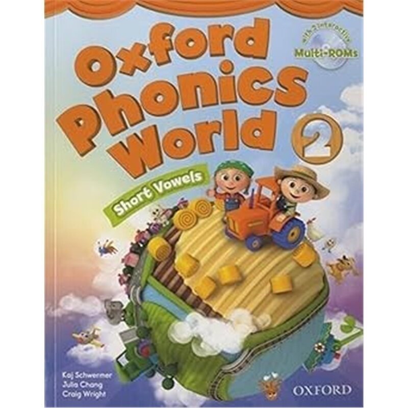 现货 自然拼读系列2学生用书与多媒体光盘包 Phonics Series 2 Student Book & Multi-rom Pack 英文原版 上海外文 9780194596183