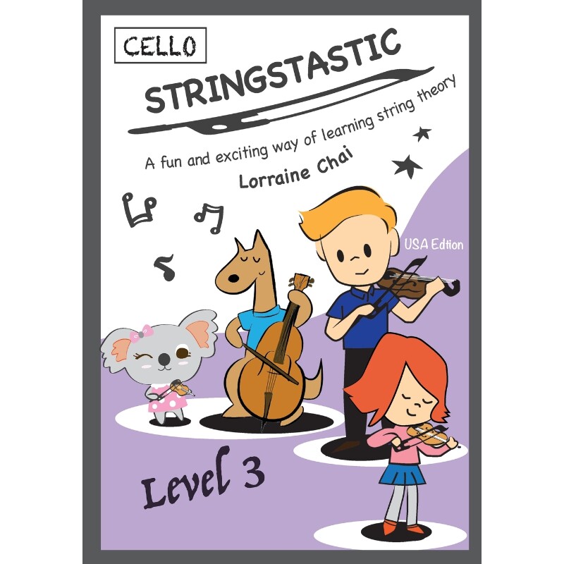 按需印刷不退不换Stringstastic Level 3 - Cello[9780645267020]