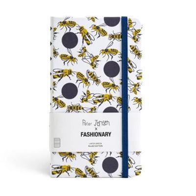 预订Peter Jensen X Fashionary Polka Bee Ruled Notebook A6