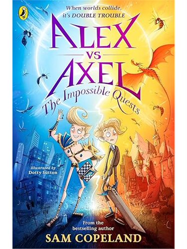 现货 亚历克斯对决阿克塞尔：不可能的任务 Alex vs Axel: The Impossible Quests 英文原版 上海外文 9780241573136