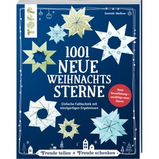 neue Weihnachtssterne mit 德语 einzigart Falttechnik 1001 Einfache 预订 kreativ.kompakt