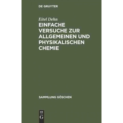 按需印刷【德语】Einfache Versuche zur allgemeinen und physikalischen Chemie:371 Versuche[9783111211015]