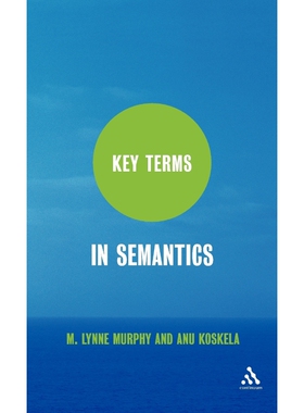 按需印刷Key Terms in Semantics[9781847062765]
