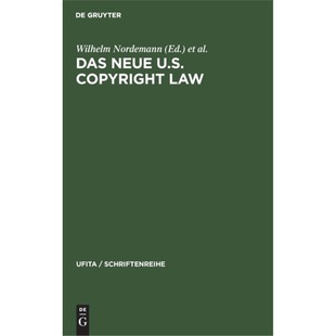 neue U.S. Copyright 预订 Erlautert Das Law von 德语