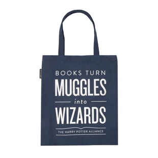 Books Turn Muggles Tote 手提袋 帆布包  【上海外文书店】原版进口