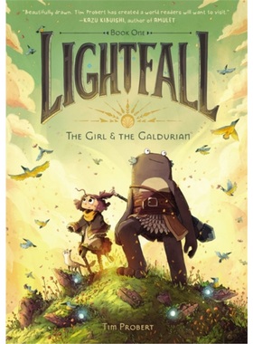 现货Lightfall: The Girl & the Galdurian 光陨1 少女与加杜里安 全彩漫画小说 儿童读物 英文原版 外文书店  [9780062990464]