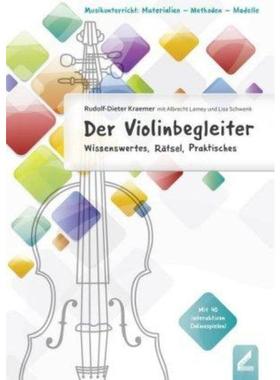 预订【德语】 Der Violinbegleiter:Wissenswertes, R?tsel, Praktisches. Mit 40 interaktiv