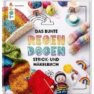 预订【德语】 Das bunte Regenbogen Strick- und Häkelbuch:Farbenfrohe Lieblingsmodelle f
