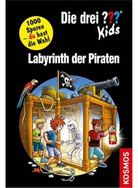 预订【德语】Die drei ??? Kids und du, Labyrinth der Piraten[9783440154328]