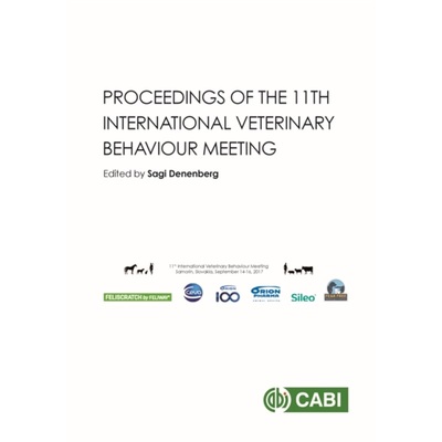 预订Proceedings of the 11th International Veterinary Behaviour Meeting[9781786394583]