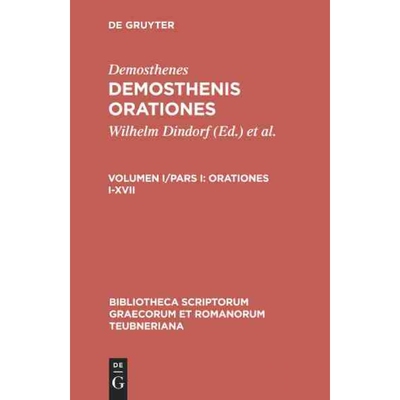 按需印刷DEG Orationes I XVII[9783111239590]