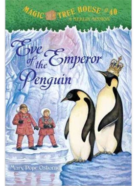 神奇树屋 英文原版 Magic Tree House#40: Eve of the Emperor Penguin Merlin Mission 梅林的任务 中小学生课外读物桥梁章节书