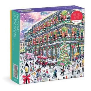 Piece Storrings Orleans 预订Michael Puzzle Box Square Christmas 拼图 New with 1000