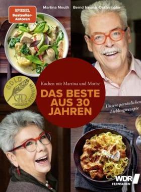 预订【德语】 Kochen mit Martina und Moritz - Das Beste aus 30 Jahren:Unsere persönlich