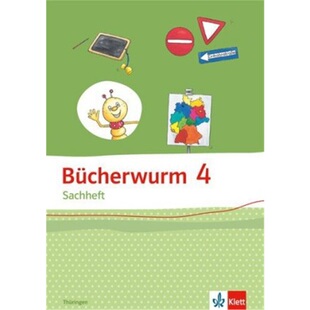 预订不退不换德语 Bücherwurm Sachheft 4. Ausgabe für Thüringen[9783123108242]