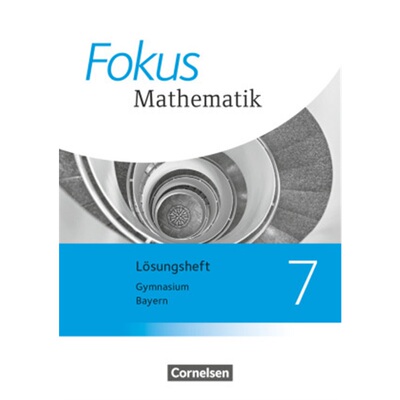 预订不退不换德语 Fokus Mathematik - Bayern - Ausgabe 2017 - 7. Jahrgangsstufe[9783060410569]