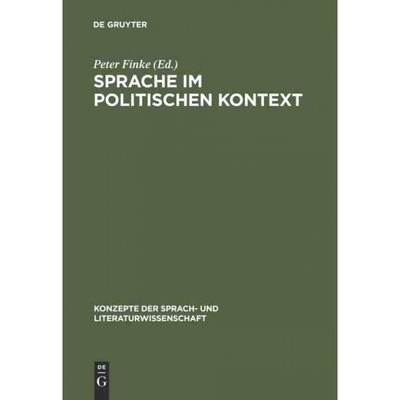 按需印刷不退不换DEG Sprache im politischen Kontext[9783484220294]
