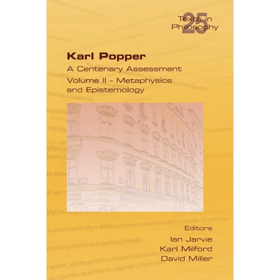按需印刷Karl Popper. A Centenary Assessment. Volume II - Metaphysics and Epistemology[9781848901919]