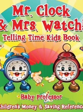预订Mr. Clock & Mrs. Watch! - Telling Time Kids Book