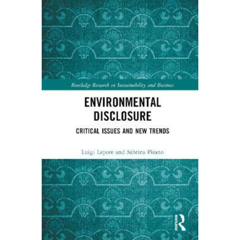 按需印刷不退不换TF Environmental Disclosure[9781032158488]