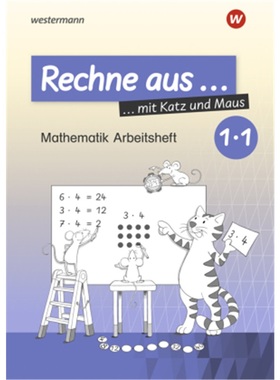 预订【德语】 Rechne aus mit Katz und Maus - Mathematik Arbeitshefte Ausgabe 2018[9783141129250]