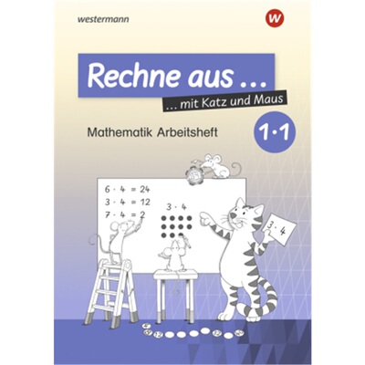 预订不退不换德语 Rechne aus mit Katz und Maus - Mathematik Arbeitshefte Ausgabe 2018[9783141129250]