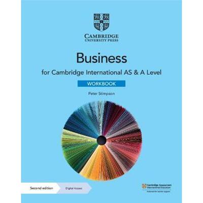现货 Cambridge International AS & A Level Business Workbook with Digital Access (2 Years)