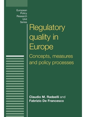 按需印刷Regulatory Quality in Europe[9780719086700]