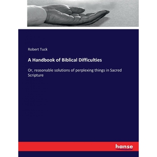 Handbook 9783337218928 Difficulties Biblical 按需印刷A
