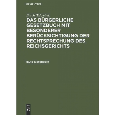 按需印刷不退不换DEG Erbrecht[9783111240480]