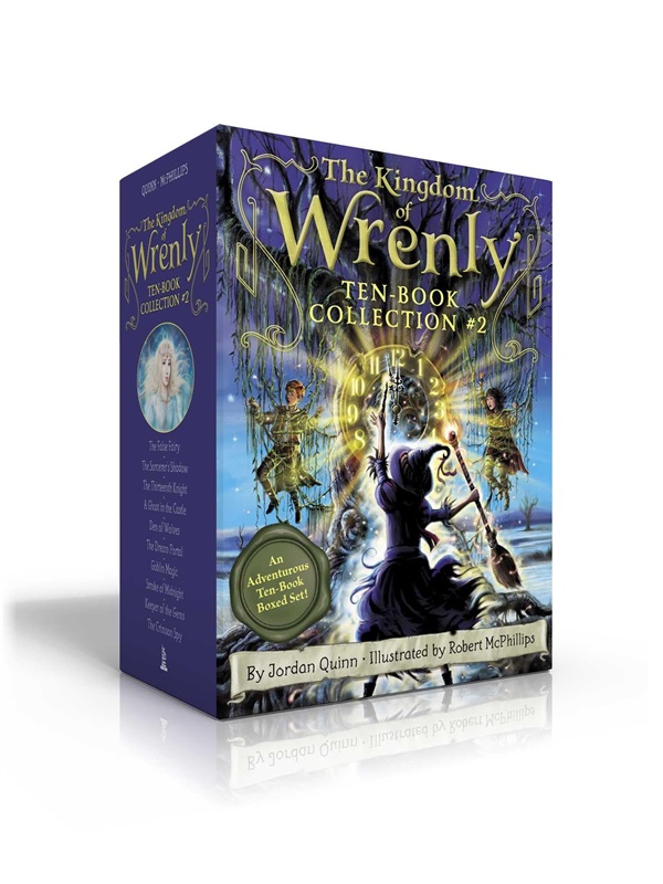 预售【2024新书】Kingdom of Wrenly 雷恩利王国 Collection 2 套装10本 平装  Jordan Quinn 儿童幻想小说 9781665957342