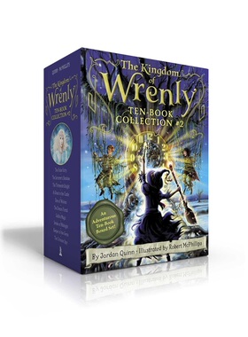 预售【2024新书】Kingdom of Wrenly 雷恩利王国 Collection 2 套装10本 平装  Jordan Quinn 儿童幻想小说 9781665957342