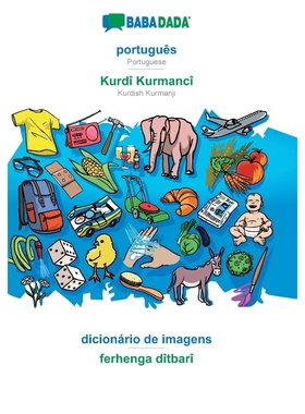 预订POR BABADADA, português - Kurdish Badini (in arabic script), dicionário de imagens - visual dictiona