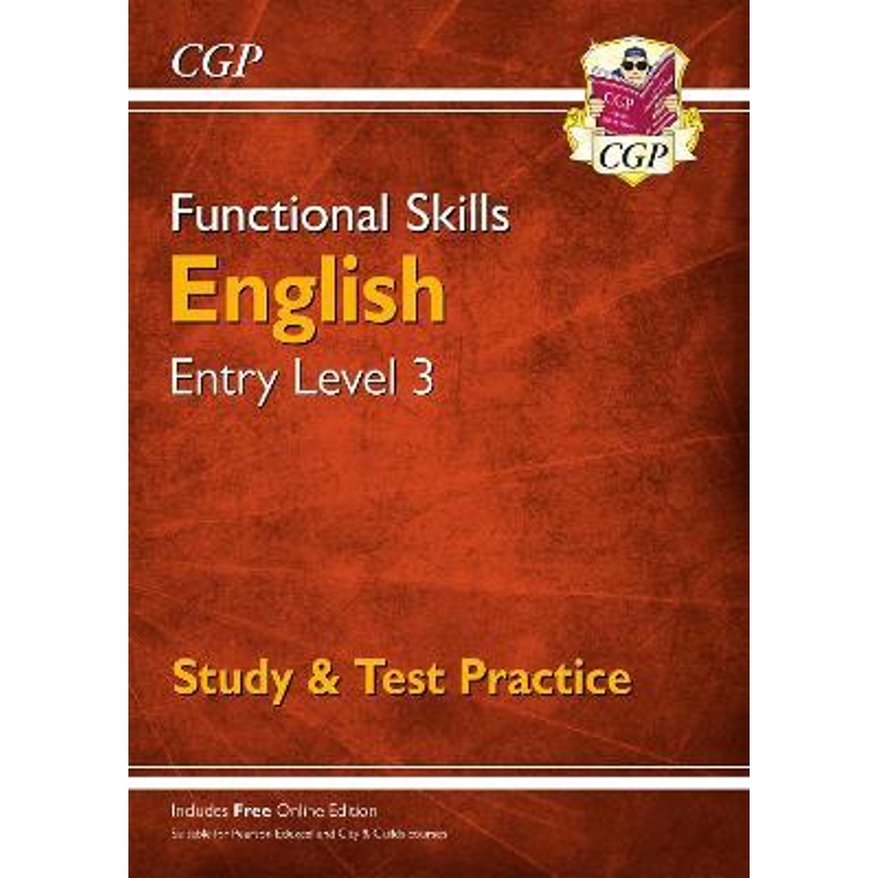 预订Functional Skills English Entry Level 3 - Study & Test Practice