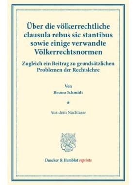 预订不退不换德语 uber die vOlkerrechtliche clausula rebus
