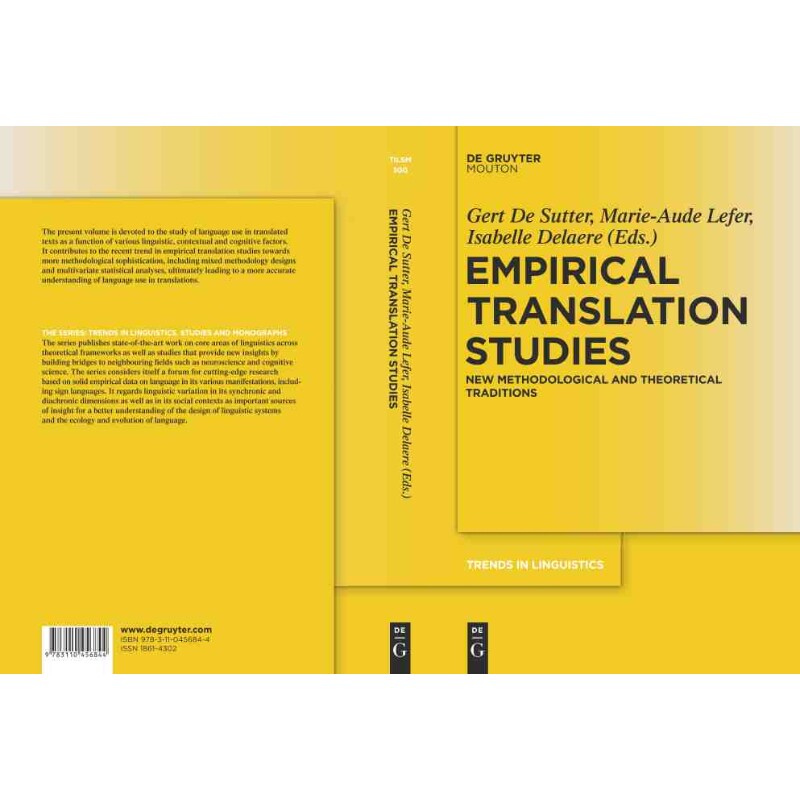 按需印刷不退不换DGYT Empirical Translation Studies[9783110456844]