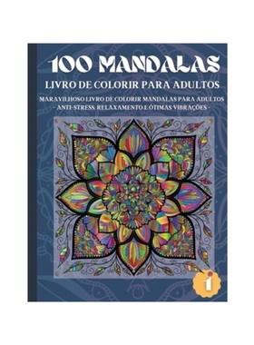 按需印刷POR 100 Mandalas Livro de Colorir para Adultos[9780493951928]
