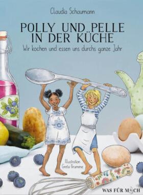 预订【德语】 Polly und Pelle in der Küche:Wir kochen und essen uns durch das ganze Jah
