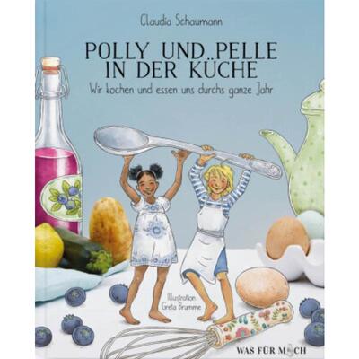 预订不退不换德语 Polly und Pelle in der Küche:Wir kochen und essen uns durch das ganze Jah