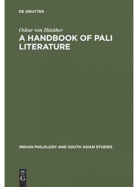 按需印刷DEG A Handbook of Pali Literature[9783110149920]