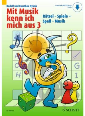 预订【德语】 Mit Musik kenn ich mich aus:Rätsel - Spiele