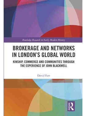 按需印刷TF Brokerage and Networks in London’s Global World[9781032072272]