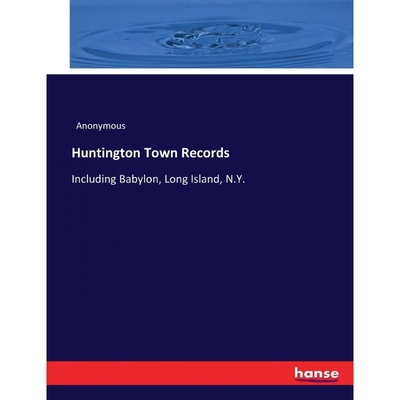 按需印刷Huntington Town Records[9783337242817]