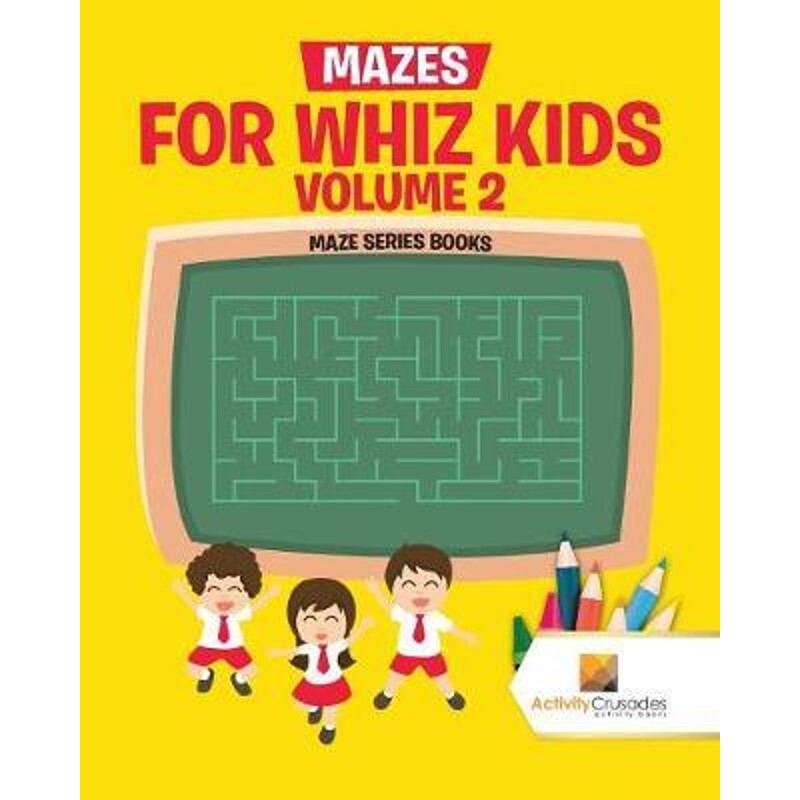 按需印刷不退不换Mazes for Whiz Kids Volume 2:Maze Series Books[9780228218234]