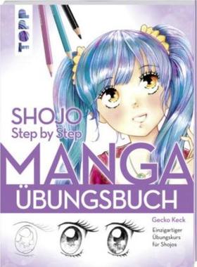 预订【德语】 Shojo. Manga Step by Step Übungsbuch:Einzigartiger Übungskurs für Shojos