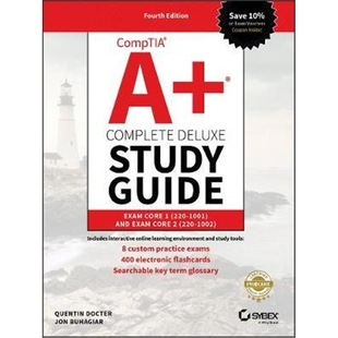 预订CompTIA A+ Complete Deluxe Study Guide:Exam Core 1 220-1001 and Exam Core 2 220-1002