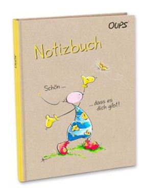 预订【德语】 Oups Notizbuch - Gelb[9120077940250]