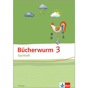 预订不退不换德语 Bücherwurm Sachheft 3. Ausgabe für Thüringen[9783123108235]